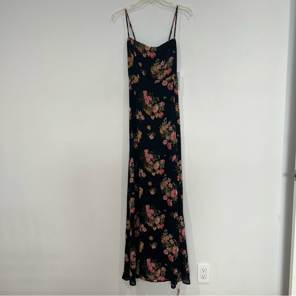 NWT Reformation Ingrid Maxi Dress in Carmelita - Picture 2 of 7